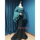 Surface Spell Gothic Nyx Fishtail Long Tail Skirt(Full Payment Without Shipping)